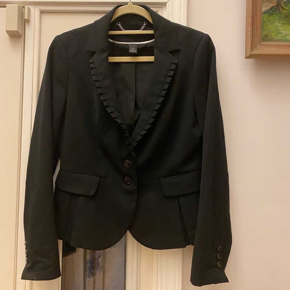 White House Black Market.  Black blazer.  Size S.